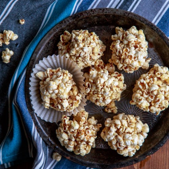 Caramel Popcorn Balls