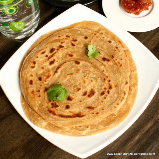 Layered Indian Flat Bread