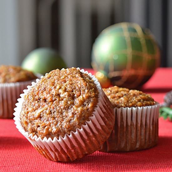 Vegan Morning Glory Muffins