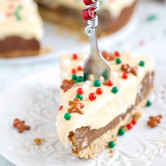 Sweet & Salty Gingerbread Pie