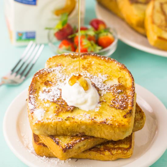 Eggnog French Toast