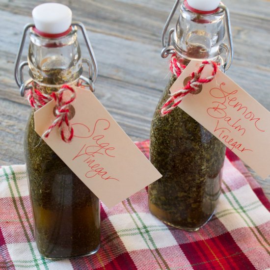 Herb Infused Vinegars