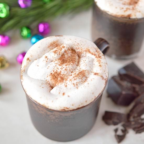 Spiked Mexican Hot Chocolate