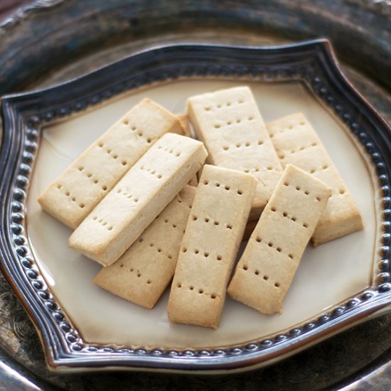 Gluten-Free Vegan Shortbread Cookie