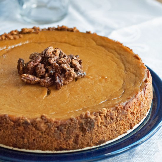 Pumpkin Cheesecake Pie