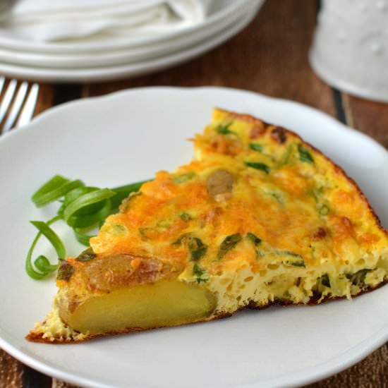 Potato and Bacon Frittata