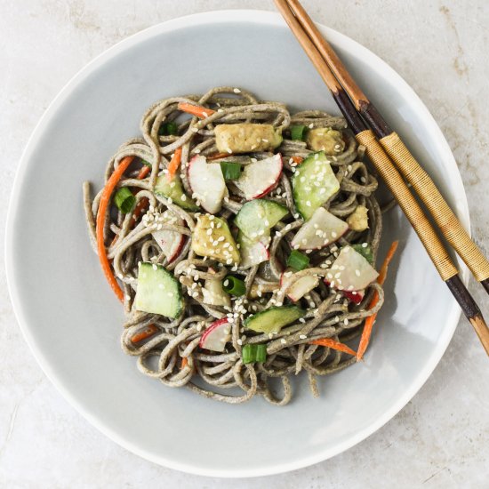 Sesame Soba Noodles