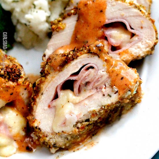 Pistachio Chicken Cordon Bleu