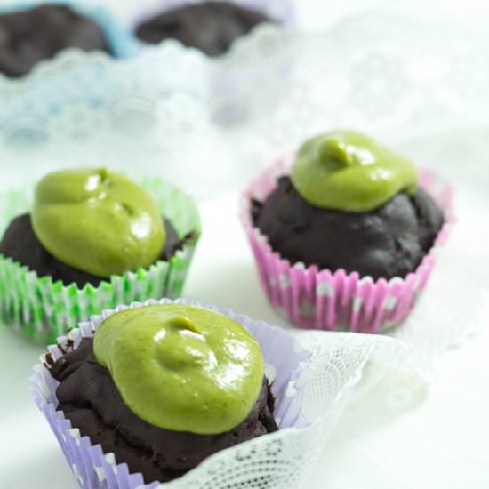 Chocolate Avocado Cupcakes