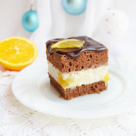 Citrus Jello Cake