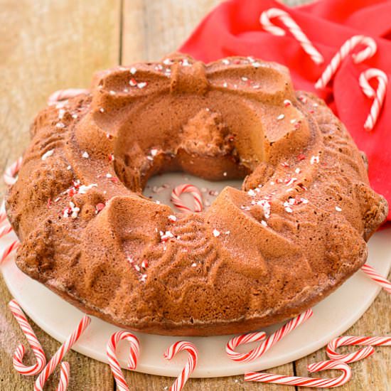 Peppermint Cappuccino Cake