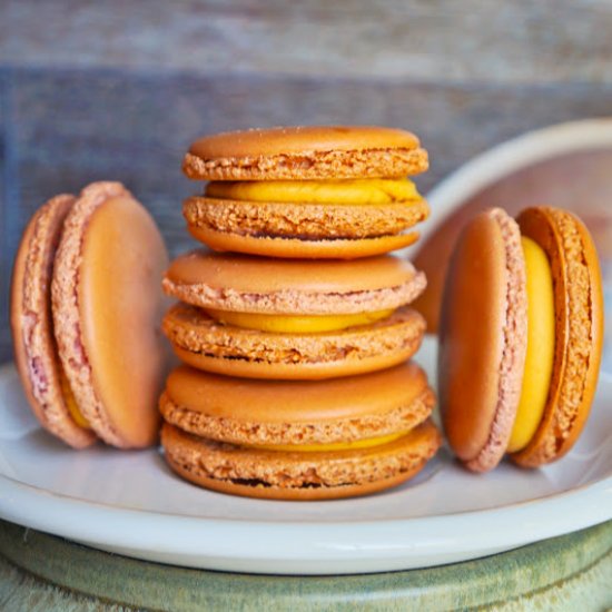 Dulce de Leche Cream Macarons