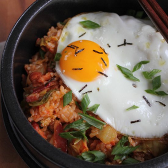 Kimchi Fried Rice Bowl