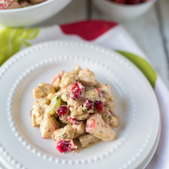 Roasted Cranberry Chicken Salad