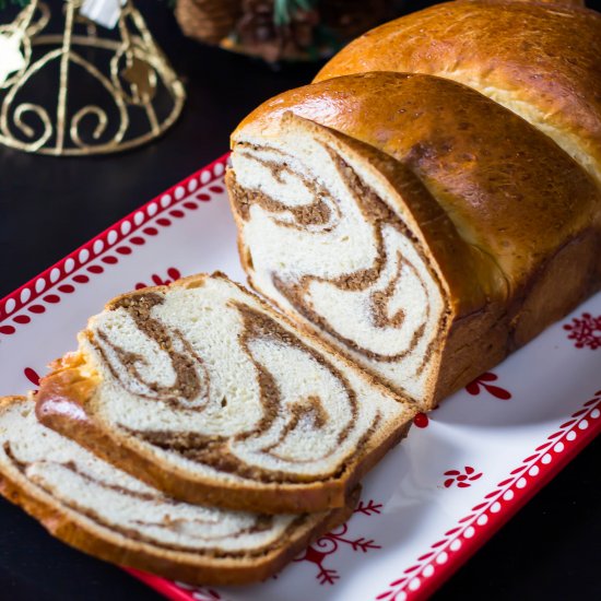 Pecan Swirl Bread Loaf