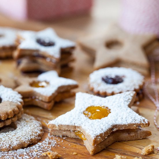 Linzer Cookies