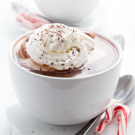 Peppermint Hot Chocolate