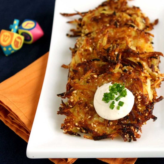 Gluten Free Hanukkah Latkes