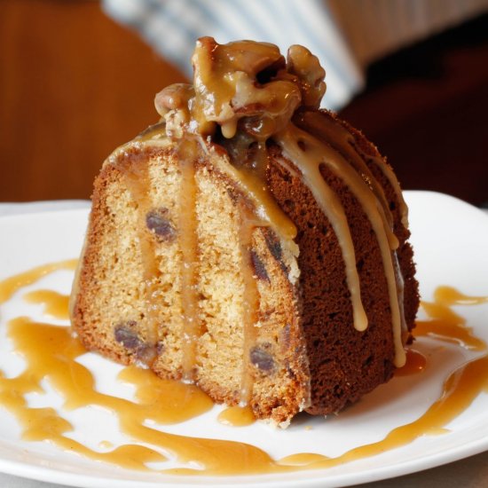 Sticky Toffee Pudding Bourbon Bundt