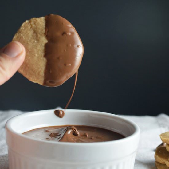 Brown Butter Shortbread Cookies