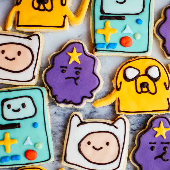 Adventure Time Sugar Cookies