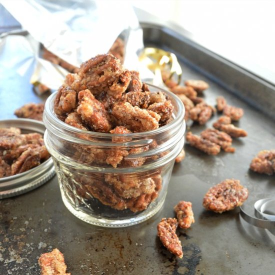 Sweet and Spicy Pecans