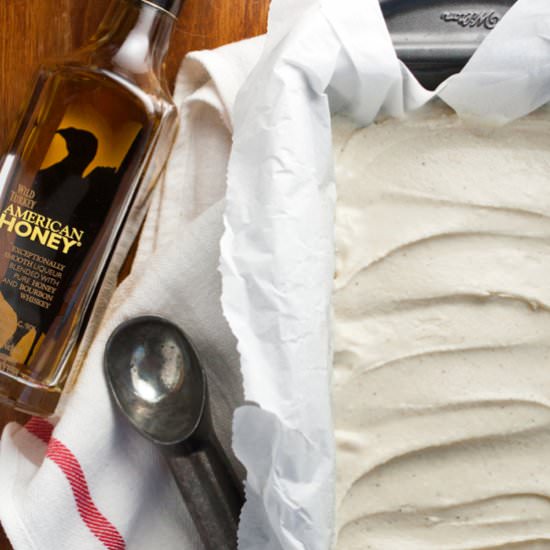 {Adults Only} Egg Nog Ice Cream