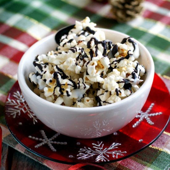 Chocolate Peppermint Popcorn