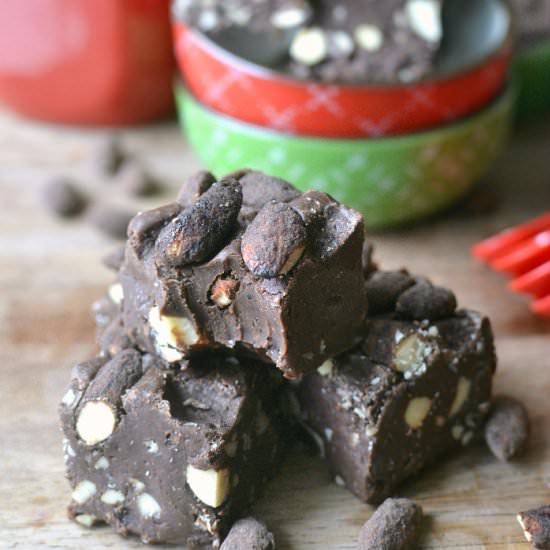 Mocha Almond Fudge