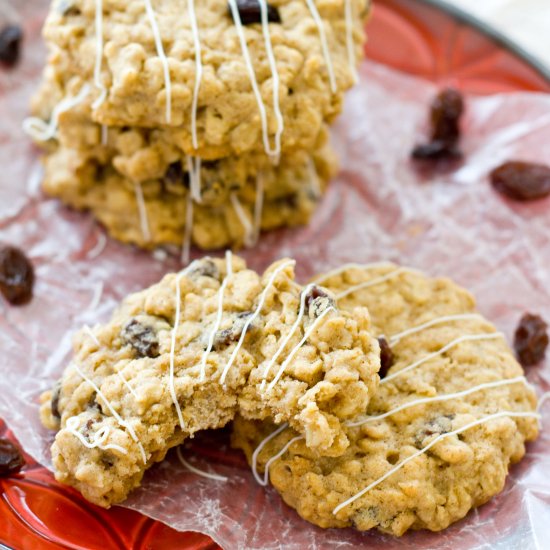 Oatmeal Raisin Cookies