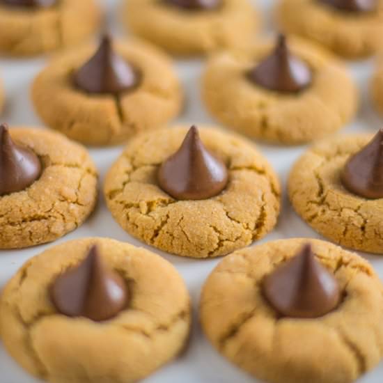 Peanut Blossom Cookies