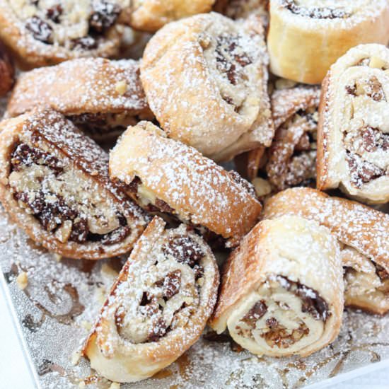 Fig and Walnut Stuffed Cookies