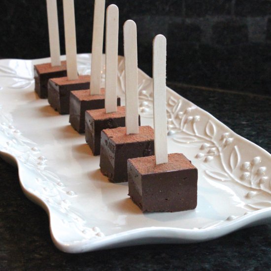 Homemade Hot Chocolate Sticks