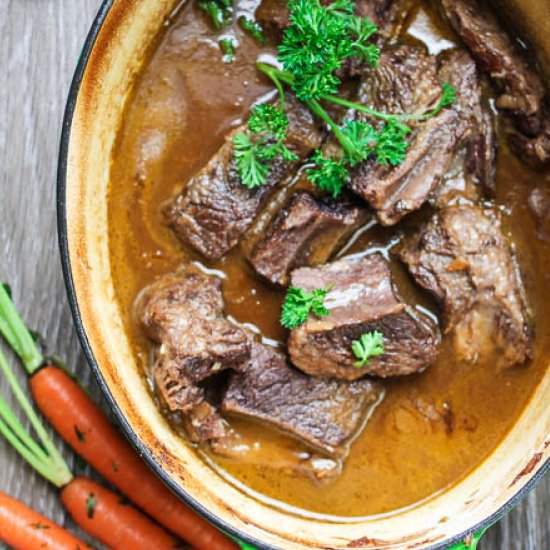 Beer Braised Short Ribs