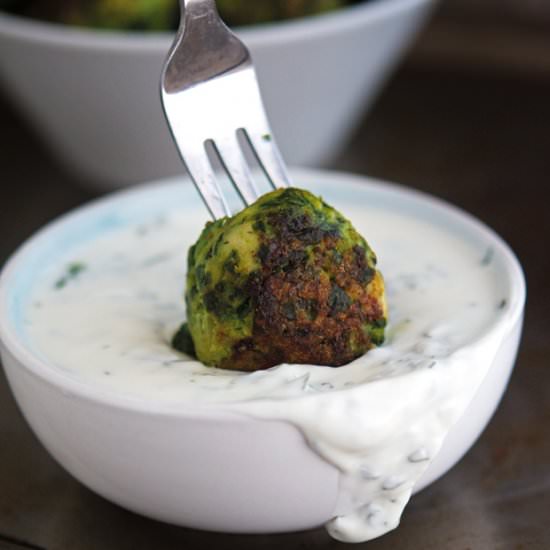 Chicken-Spinach Meatballs