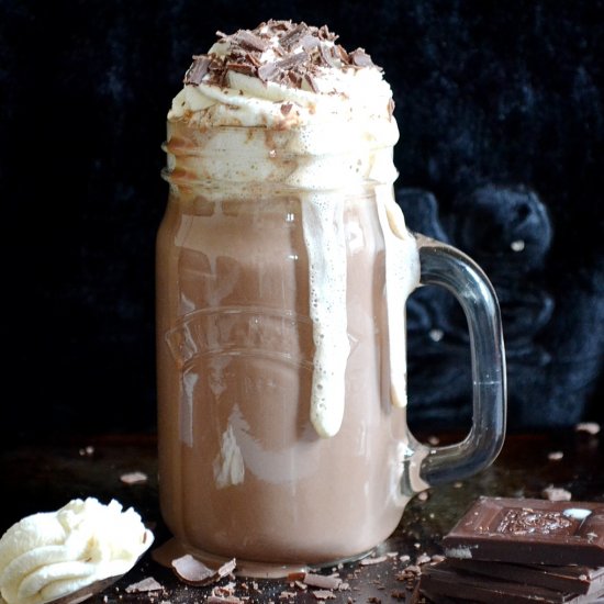 Chocolate Liqueur Hot Chocolate