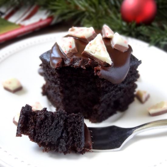 Baileys Peppermint Chocolate Cake