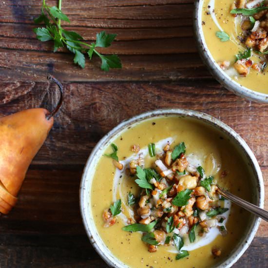 Rustic Parsnip Soup