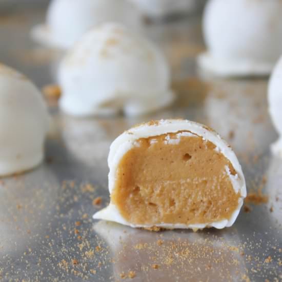 Pumpkin Pie Truffles