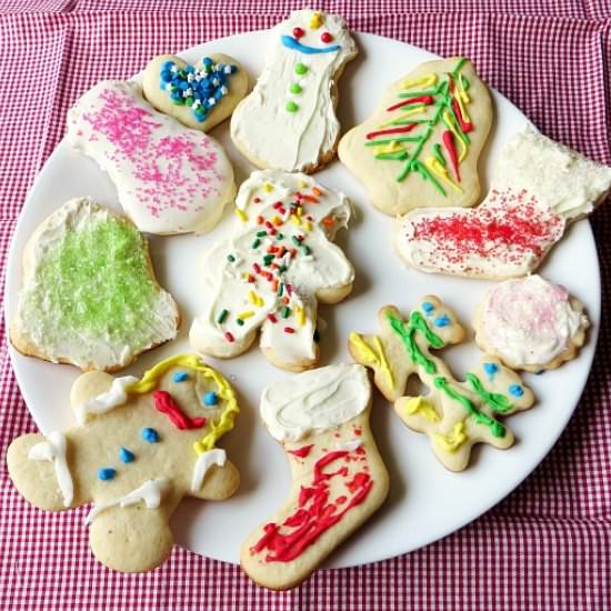 Egg Free Kid Friendly Sugar Cookie