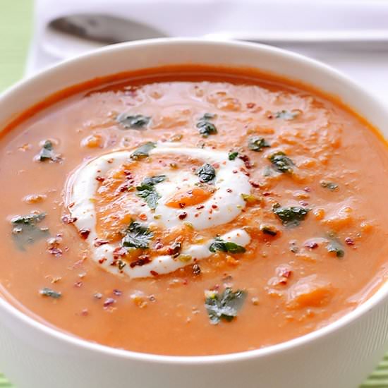 Spicy Red Lentil Soup