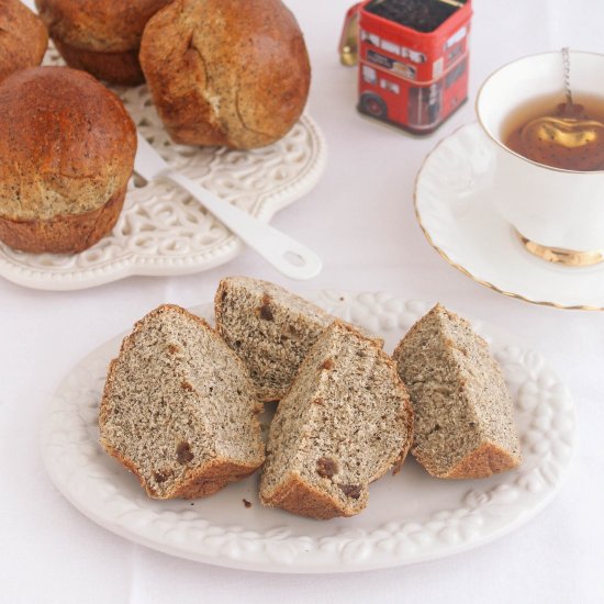 Earl grey fig buns