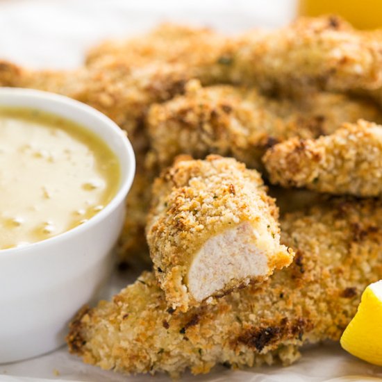 Baked Breaded Chicken Strips