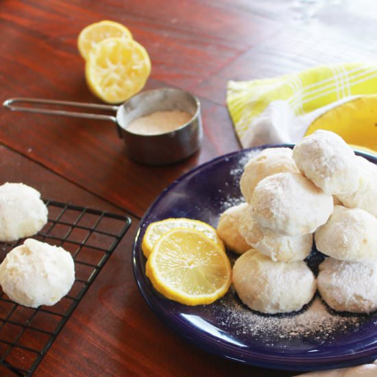 Lemon Meltaway Cookies