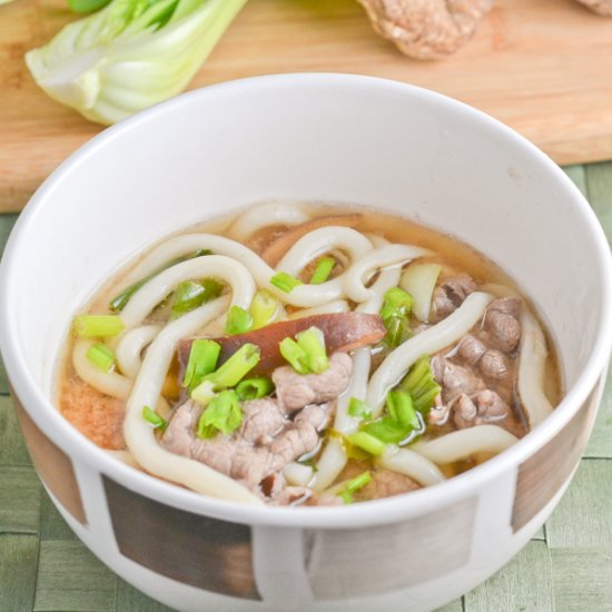 Beef Udon Soup