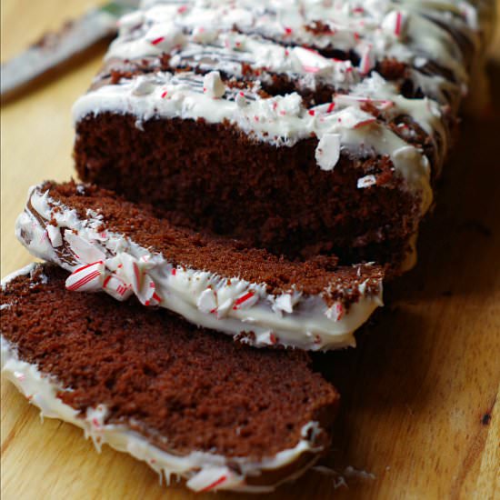 Gluten Free Peppermint Mocha Cake