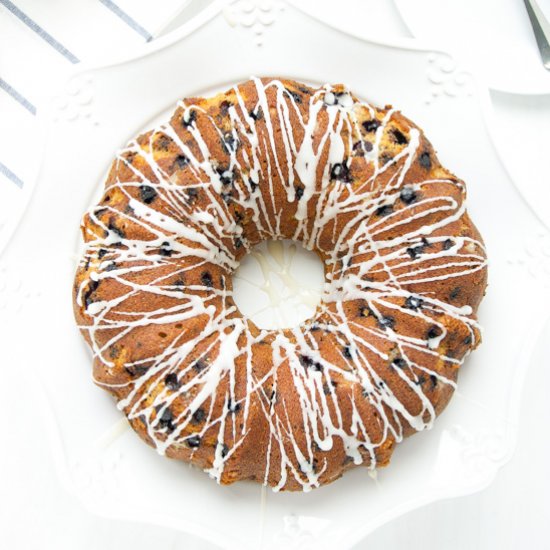 LEMON BLUEBERRY BUNDT CAKE