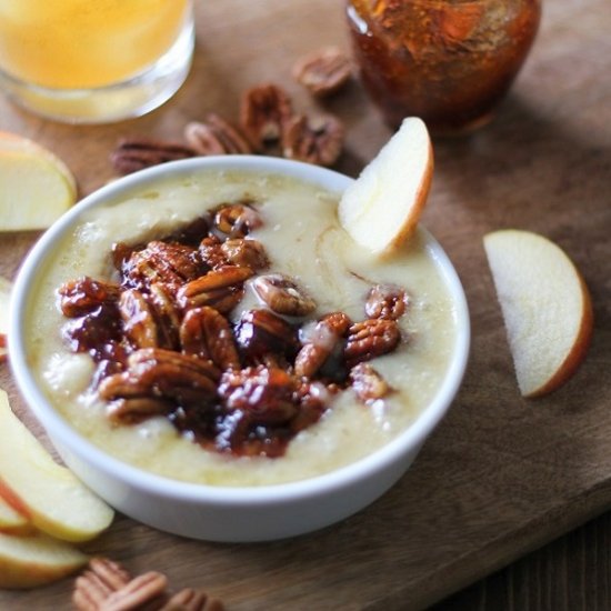 Baked Brie with Boozy Fig Spread