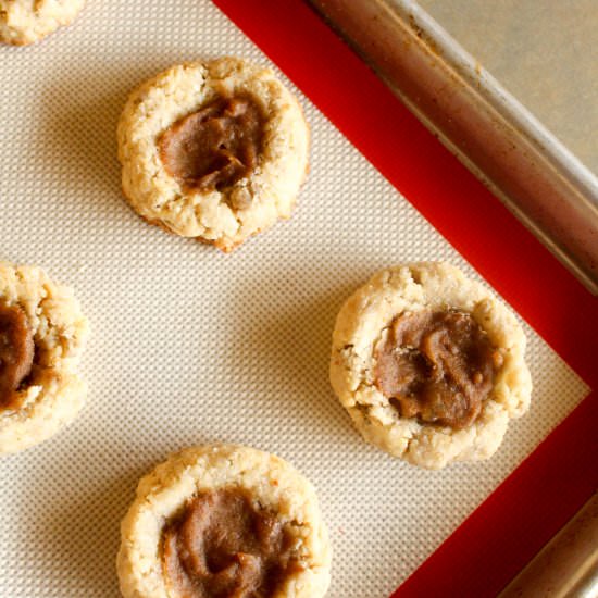 Thumbprints w/ Apple Butter Filling