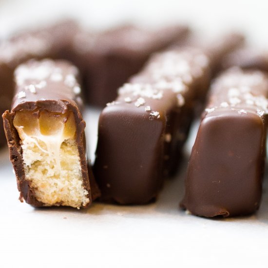 Homemade Twix Bars